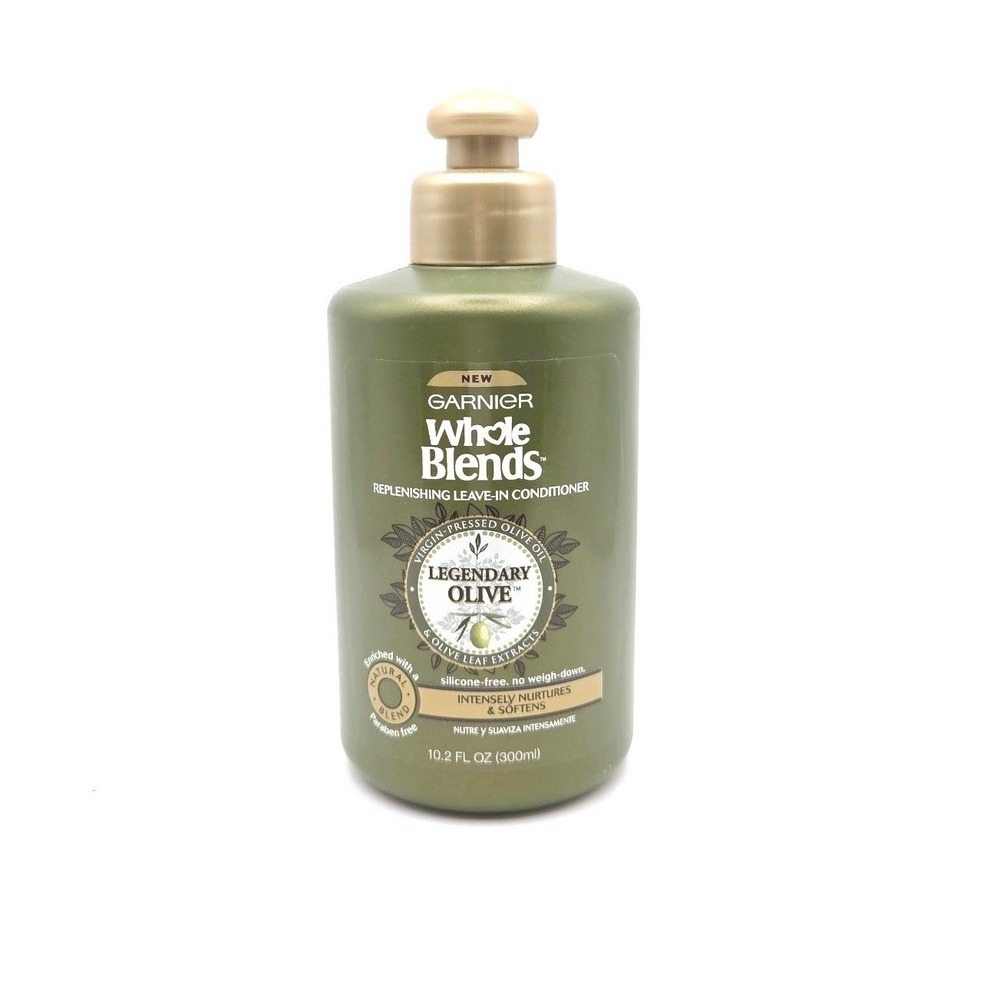 Garnier Whole Blends LEGENDARY OLIVE Replenishing LeaveIn Conditioner 10.2oz NEW
